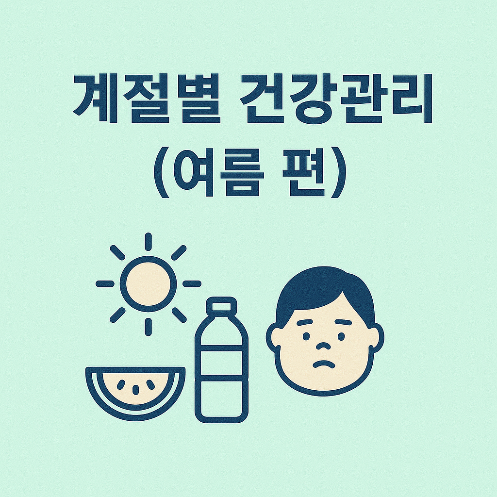 계절별 건강관리 (여름 편)