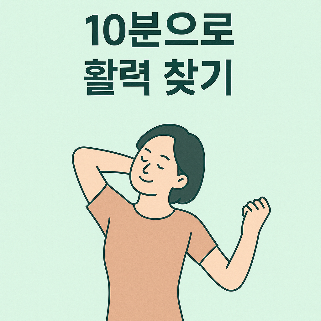 스트레칭 루틴 10분으로 활력 찾기